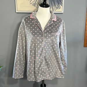 Earth Angels Two Pc Pajama Set Sz Large